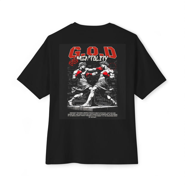 Oversize -"G.O.D. Mentality" Retro Boxing